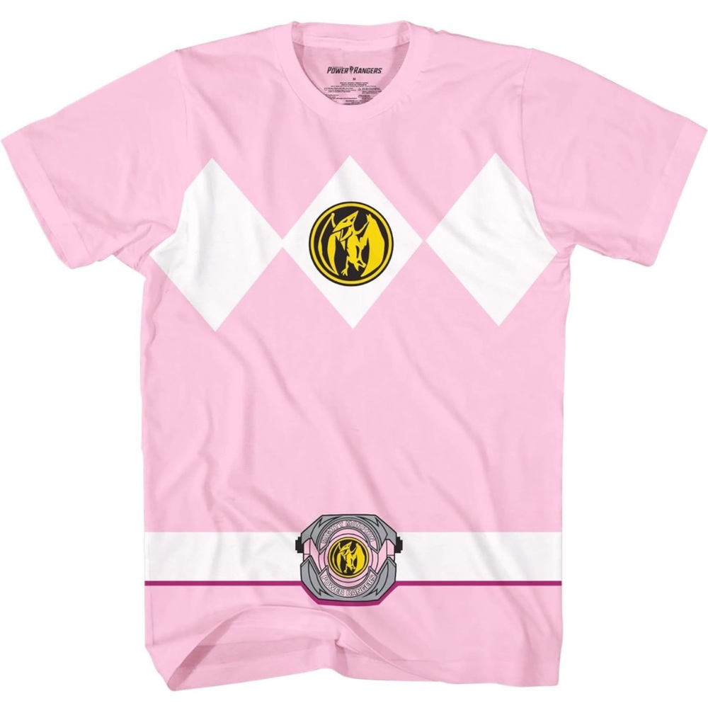Pink Power Rangers Shirt